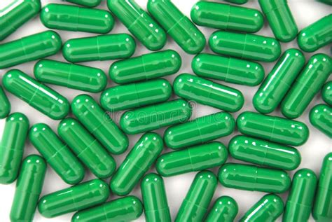 Group of Capsule Pills with Green Color Stock Photo - Image of group, pharmaceutical: 83561968