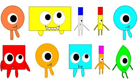 BFDI characters part 1 by DigitAmberGold on DeviantArt