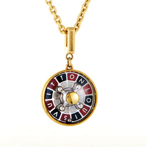 Louis Vuitton Lv Pendant Necklace | Walden Wong