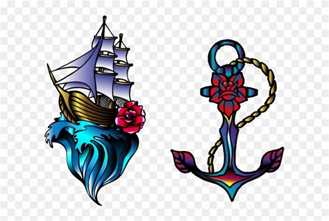 Download #oldschool #oldschooltattoo #newschool #pirates #ship - Illustration Clipart (#1299276 ...