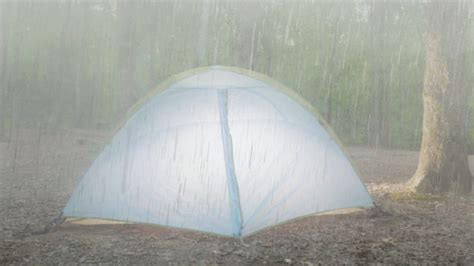 Rain On Tent Sound For Sleeping | heavy rain and thunder sounds for ...