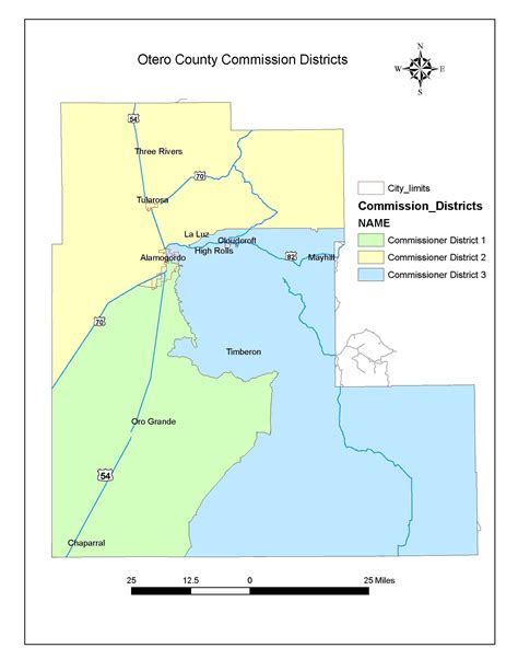 District Map | Otero County, NM