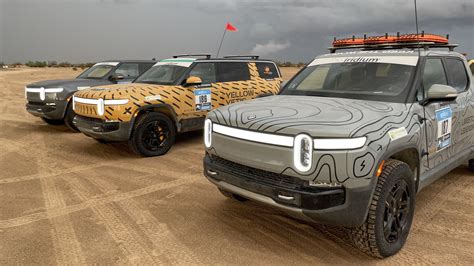 The 2022 Rivian R1T and R1S Boldly Conquered the Rebelle Rally