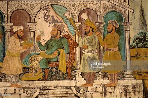 Mural Painting of Tipu Sultan inside the Daria Daulat Bagh Palace | Islamic art, Mural painting ...