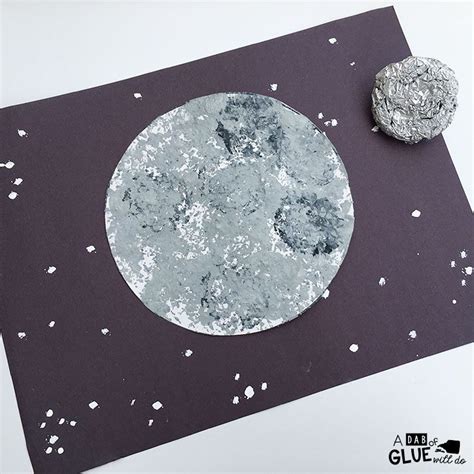 Moon Craft | Space crafts, Space crafts for kids, Moon crafts