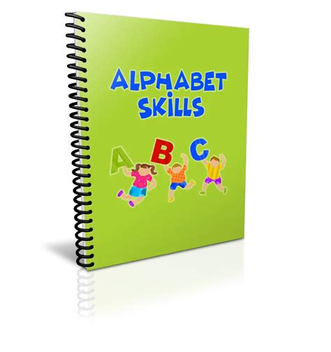 "Alphabet Skills" Kid's Workbook - PLR Rights