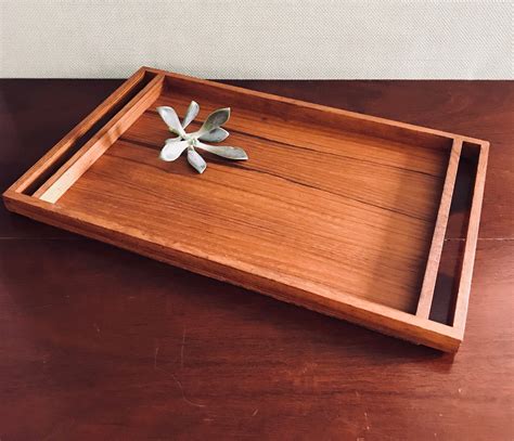 Selandia Teakwood Tray, Danish Modern Serving Tray, Vintage Serving ...