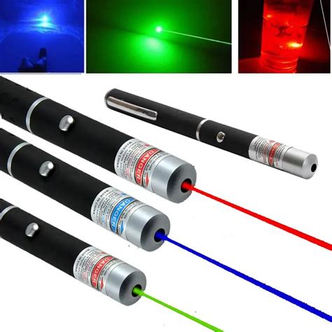 Ultra Powerful Red Laser Pointer Pen Beam Light Presentation Lamp LED ...