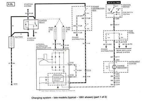 Alternator Wiring Diagram Ford Ranger