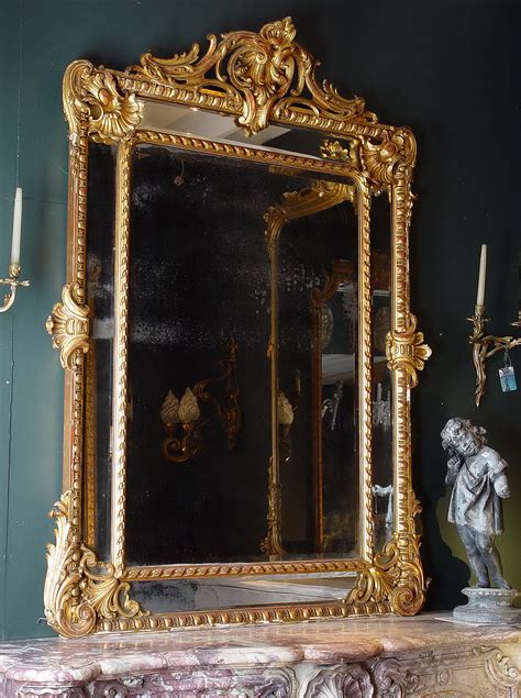 Large Antique Gold Mirror | Home Design Ideas