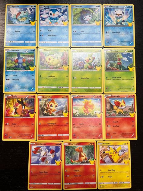 Mavin | McDonalds Pokemon 25th Anniversary - Non Holo Cards - Complete ...