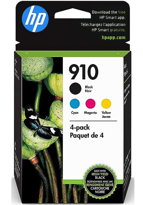 HP 910 Ink Cartridges Combo Pack | 910 HP Printer Ink | HP Ink 910with ...