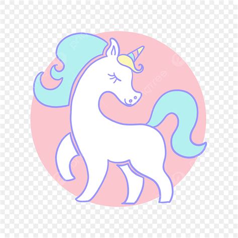 Cartoon Horse PNG Picture, Cartoon Little White Horse, Unicorn Clipart, Unicorn, Pink PNG Image ...