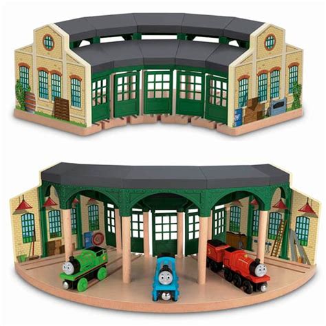 Thomas the Tank Engine Wooden Railway Tidmouth Sheds Set