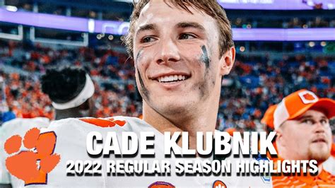 Cade Klubnik 2022 Regular Season Highlights | Clemson QB - Win Big Sports