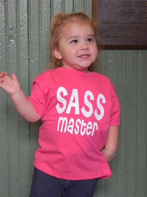 Sass Master T Shirt Little Sassy T Shirt Toddler Attitude T - Etsy | Toddler tshirts, Sassy t ...