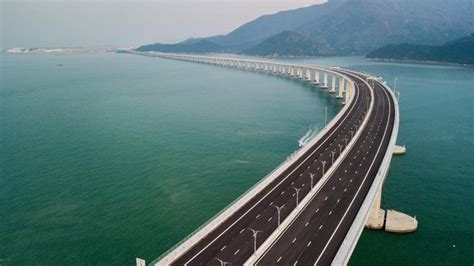 Así es el puente sobre el mar más largo del mundo