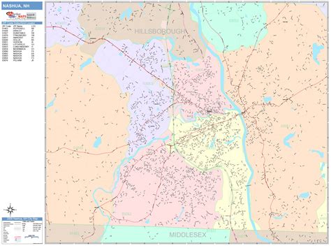 Nashua Nh Zip Code Map - Map