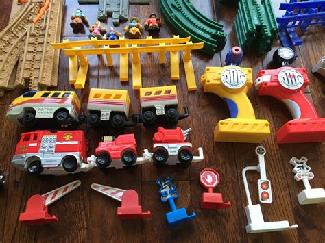 Geotrax Trains + Disney Pixar Cars, huge lot of trains and accessories ...