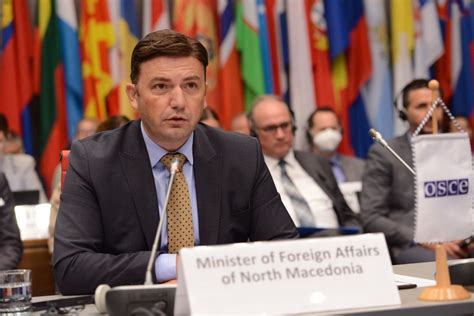 OSCE Chairperson-in-Office Bujar Osmani Presented North Macedonia’s Plan at the Permanent ...