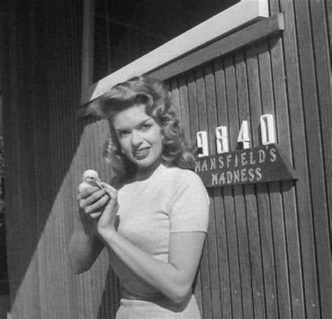 Jaynie photographed outside Mansfield’s Madness, 1954. #JayneMansfield #MansfieldsMadness #1950s ...