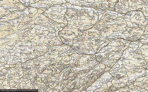 Old Maps of Llanfyllin, Powys - Francis Frith