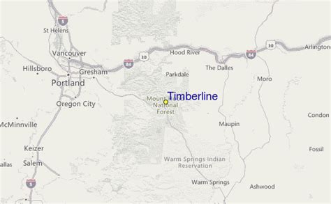 Timberline Ski Resort Guide, Location Map & Timberline ski holiday accommodation