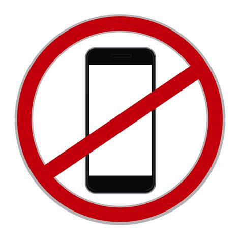 No cellphone sign | No cell phone sign, Free clip art, Powerpoint clip art