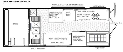 Food Truck Design | Food Truck Floor Plans | Layouts