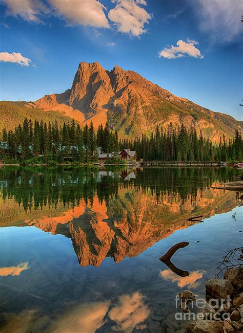 Emerald Lake - Yoho National Park Photograph by Yefim Bam