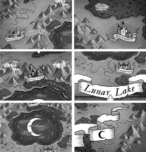 Lunar Lake Map on Behance