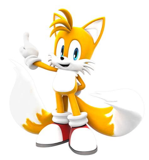 Tails (Sonic Rush Adventure Pose) Re-render by FinnAkira on DeviantArt