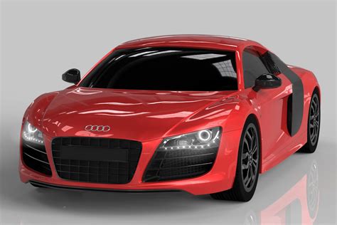 Audi R8 3D Model by Markswhite on DeviantArt