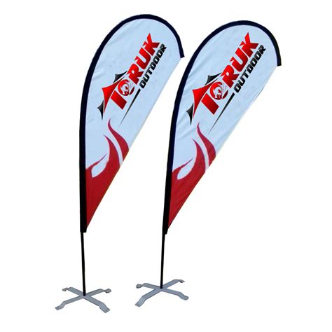 Custom Feather Teardrop Flag Banners for Racing And Display - Buy feather flag, advertising ...