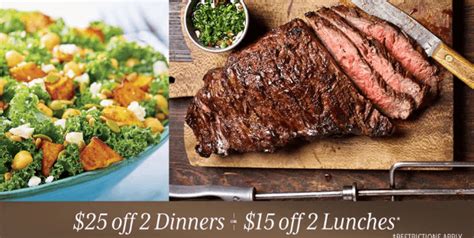 Fogo de Chao Coupon Promotion: Get $25 Off Two Dinners OR $15 Off Two Lunch Meals