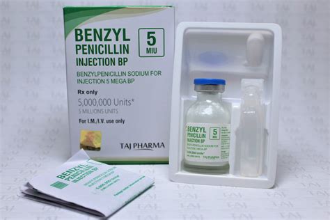 Benzyl Penicillin Injection 5MIU Manufacturer India Supplier