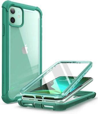 For iPhone 11 6.1 2019 i-Blason Ares Full-Body Mint Green Case Cover ...