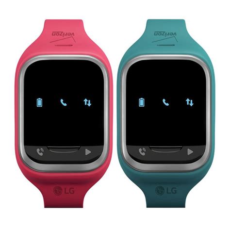 Lg Vc110 Gizmopal 2 Verizon Wireless Gps Pink And Blue Wearable Smart ...