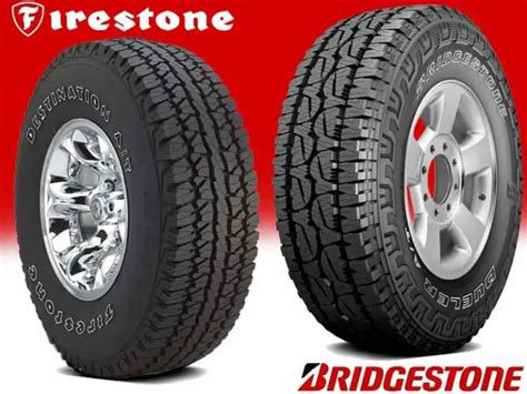 Bridgestone Dueler A/T Revo 3 Vs Firestone Destination A/T