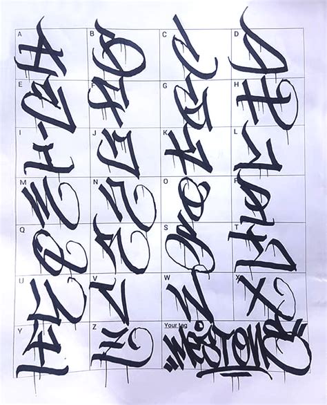 Graffiti Alphabet Graffiti Letters Styles Graffiti Font Graffiti ...