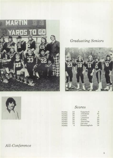 Explore 1975 Martin High School Yearbook, Martin MI - Classmates