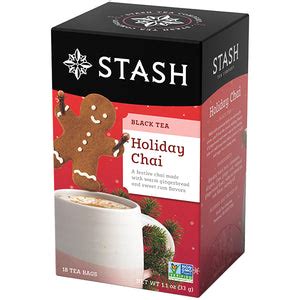 Holiday Chai Black Tea Bags | Christmas Tea | Stash Tea