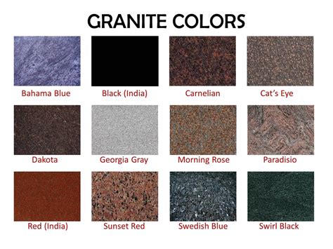 Granite Colors - Citywide Monuments2382A S. Dairy AshfordHouston, TX 77077