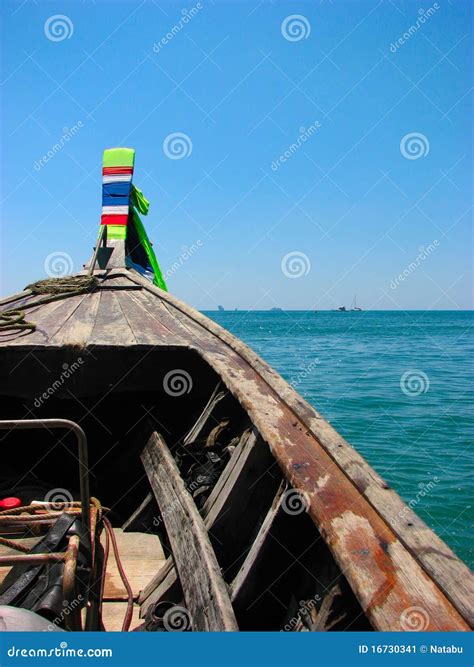 Bow of boat stock image. Image of outdoors, landscape - 16730341