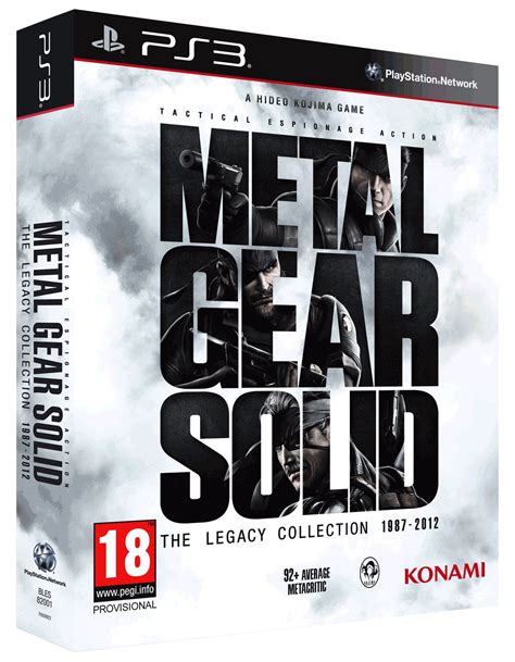 Metal Gear Solid: The Legacy Collection - Videojuego (PS3) - Vandal