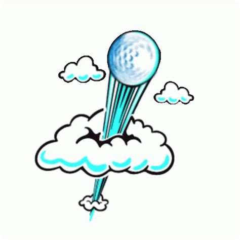 Golf Ball Flying GIF - Golf Ball Flying Clouds - Discover & Share GIFs