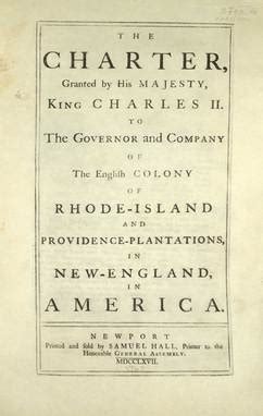 Government - Rhode Island Colony