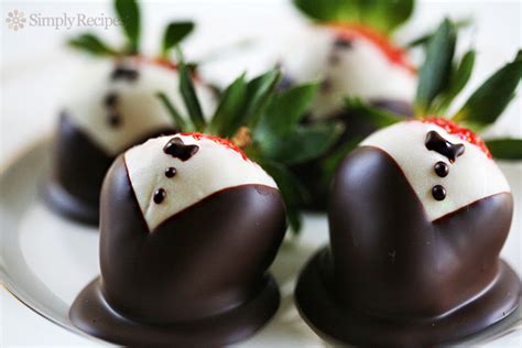 How to Make Chocolate Dipped Tuxedo Strawberries Recipe | SimplyRecipes.com