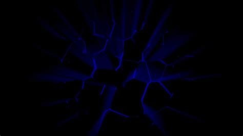 HD wallpaper: black background, abstract, digital art, blue, 3D ...