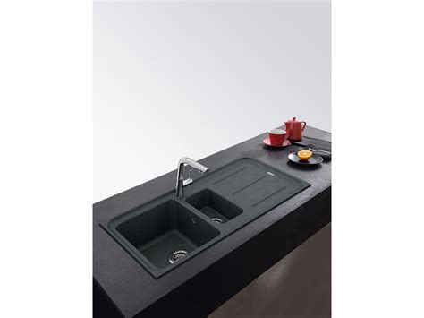 Franke Impact Granite 1.25 Bowl Sink Only with Drainer Reversible No ...